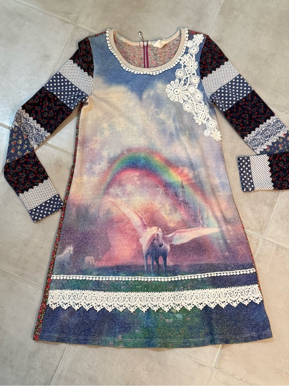 Hannah Banana Pegasus Dress Sz 12